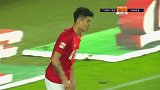 第32分钟广州恒大淘宝球员杨立瑜(U23)射门 - 被扑
