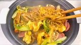 二胎后食谱分享，素炒面，实在太好吃了