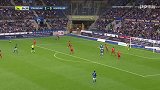 第55分钟斯特拉斯堡球员阿若克射门 - 打偏