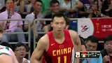 中国男篮-15年-中欧男篮对抗赛：易建联篮下轻松扣篮得分-花絮