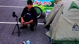 今天和牛哥一起在西宁露营了哈，又是韭菜饺子