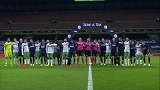 反种族歧视！国米萨索洛两队赛前混合站位合影