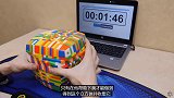 魔方达人复原17阶魔方，复原时间让人吃惊