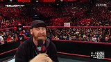 WWE-18年-RAW第1303期：萨米辛揭短莱斯利 宣布下周揭露其秘密-花絮