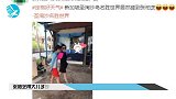 张柏芝带大儿子现身新加坡度假胜地，母子二人连脚丫子长得都一样