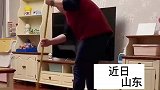 妻子生病丈夫收拾屋子