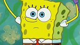 海绵宝宝有一个梦想飞上天空，可是无意间他居然飞上天空了，真棒