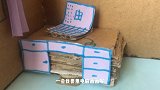 7岁宝宝用废纸盒设计房间
