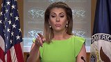 中国记者质问美对台军售 美方发言人却不敢正面回应