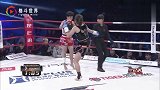 中日姑娘铁拳对攻顶着打，日本美女被一记飞膝上头直接KO