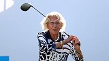 百岁老人征战百年荷兰赛 70岁才开始接触高尔夫