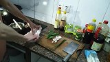 美味的鸽子汤面