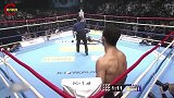 天王乔治KO日本选手，日本美女解说十分心痛，直接沉默了