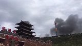 6死10伤！山西太原台骀山景区发生火灾 送医人员正全力救治