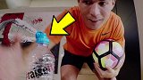 C罗有趣瞬间：亲临中超现场开球秀中文 扔水瓶挑战挑衅韦德