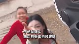 女子嫌冷藏车太吵怒斥司机，要求其三秒关闭，拎起砖头猛砸挡风玻璃
