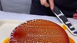 “豹纹”慕斯蛋糕凭什么贵？一把刀就能完成的造型，看完就会了！