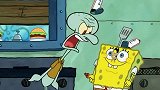 海绵宝宝：毒水从天而降，以匀速进入章鱼哥眼睛，眼睛要废