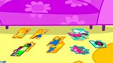 儿童动画：沃尔夫和妹妹飙车，结果撞车了！