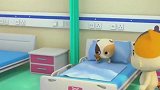 蜡笔精灵:小猫咪真是太勇敢了,都敢吃药打针了