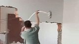 这是什么操作承重墙都敢拆，师傅胆真是太大了