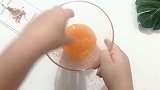 一种淀粉就能做橘子假水？不用胶水和成型水，成品超Q弹！无硼砂