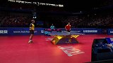 世乒赛男团半决赛中国VS瑞典第三盘许昕3-0佩尔森