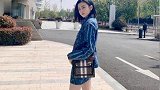 宋祖儿这件牛仔衣真是绝了！小鹿斑点竟像是光点，满满春季风