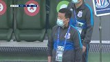 高迪全速冲刺大腿拉伤 无法坚持比赛被朱建荣换下