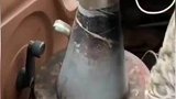 三轮车里放驴子取暖，高配版三轮车