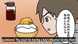 《懒蛋蛋系列》温馨软萌小动画——懒蛋蛋拌饭