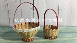 创意纸藤手工教程——纸藤做水果篮教程