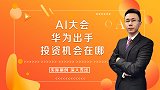 AI大会，华为出手，投资机会在哪？