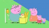 小猪佩奇：猪爸爸存在感真低，佩奇野餐都吃完了，才想起爸爸不在