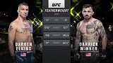 UFC on ESPN27期：达伦-埃尔金斯VS达里克-明纳