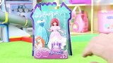 迪士尼公主：美人鱼公主爱丽儿的裙子换装玩具分享