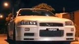 经典“战神”日产GT-R，多少男人的梦想街跑