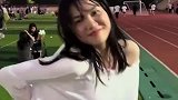 每天晚上去锻炼身体，后面还有一小半段就走着去吧