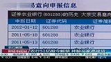 农行51亿股今解禁 神秘买家愿接货