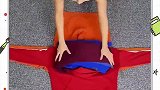 开学行李箱衣服这么叠，再也不怕行李箱合不上了