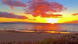 晚霞 和海 心动 和你 热恋冰淇淋 18岁的夏天