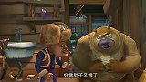 熊出没：熊二在光头强家吃香蕉，光头强什么时候变得这么好心了？