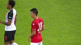 野牛任意球打门传中同样厉害 头球攻门被门将稳稳得到