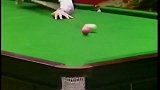 斯诺克比赛中，无法超越的一杆进球