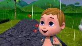 天空突然下起大雨，宝宝却不愿意回家，结果生病了