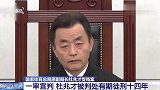 获刑14年！央视报道杜兆才案宣判画面