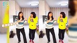 印小天和爸爸反串大妈跳逮鸡舞，印爸表情浮夸比儿子还戏精