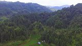 左青龙右白虎，中间一座独山宝地，顶级的上上风水之地