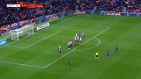 梅西吐气放松再次主罚任意球 一支穿云箭险些命中