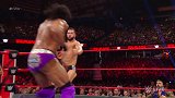 WWE-18年-RAW第1324期：混双赛 贝莉&巴洛尔VS福克斯&马哈尔集锦-精华